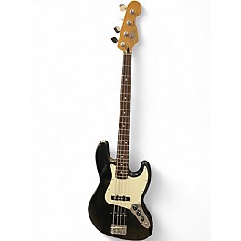 Used Fender Standard Jazz Bass Gun Metal Sparkle Electric Bass Guitar