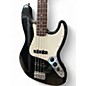 Used Fender Standard Jazz Bass Gun Metal Sparkle Electric Bass Guitar