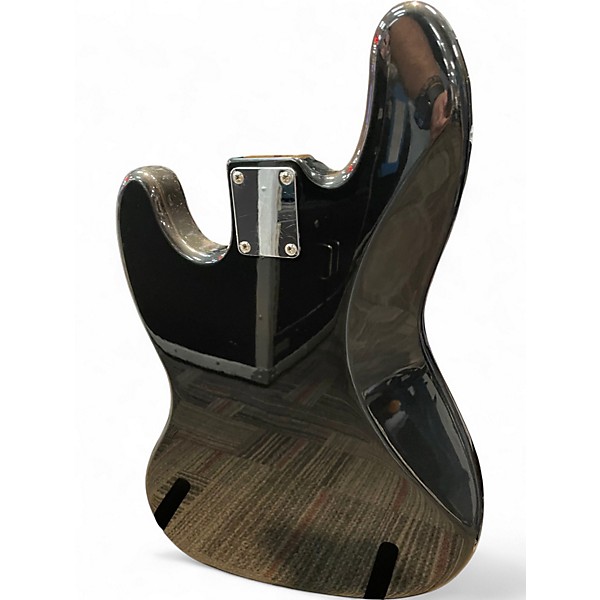 Used Fender Standard Jazz Bass Gun Metal Sparkle Electric Bass Guitar