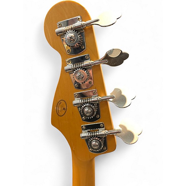 Used Fender Standard Jazz Bass Gun Metal Sparkle Electric Bass Guitar