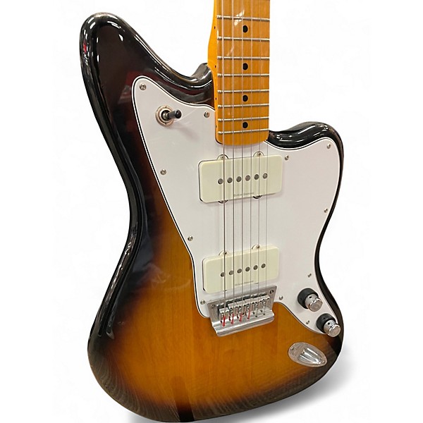 Used Squier Jazzmaster Special Vintage Modified 2 Color Sunburst Solid Body Electric Guitar