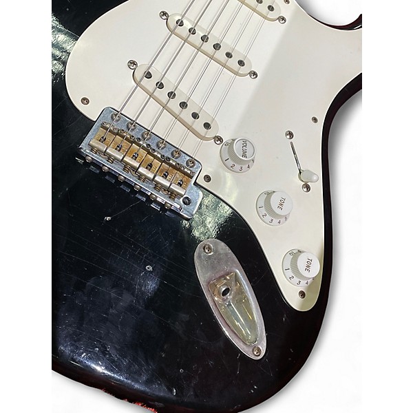 Used 2012 Fender 1950S Relic Stratocaster Custom Shop Black Solid Body Electric Guitar