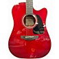 Used Takamine GD30CE Wine Red Acoustic Electric Guitar