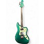 Used 2024 Squier Paranormal Rascal Bass HH Sherwood Green Electric Bass Guitar thumbnail