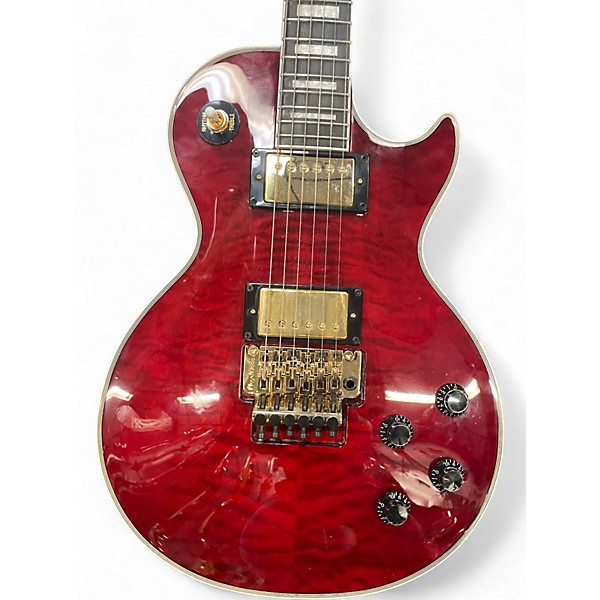 Used Epiphone ALEX LIEFO AXXESS RUBY RED Solid Body Electric Guitar