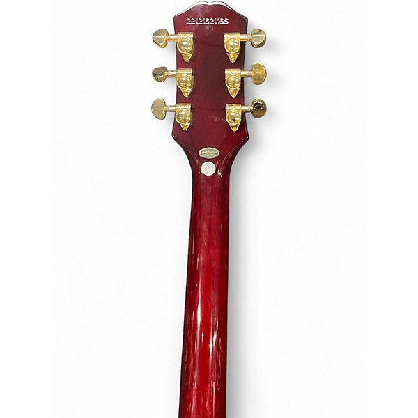 Used Epiphone ALEX LIEFO AXXESS RUBY RED Solid Body Electric Guitar