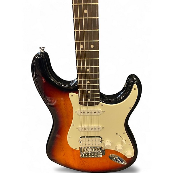 Used Squier Bullet Stratocaster 2 Color Sunburst Solid Body Electric Guitar