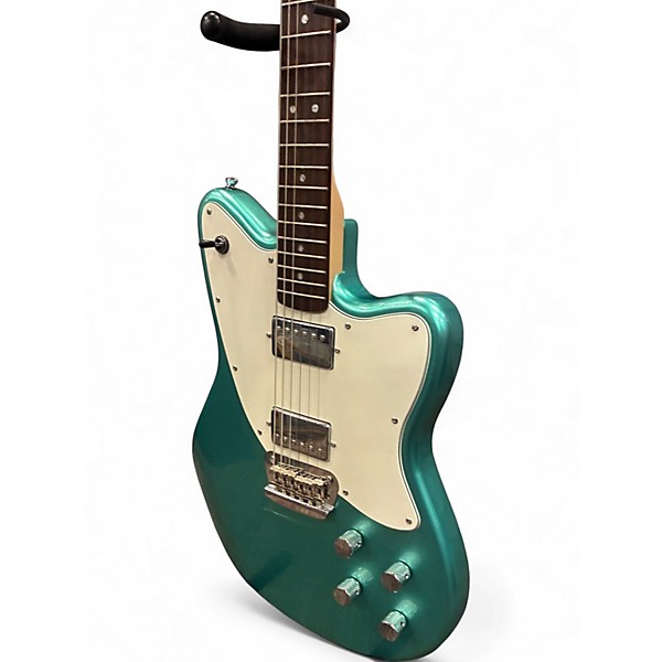Used Squier toronado Mystic Seafoam Solid Body Electric Guitar
