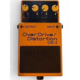 Used BOSS OS2 Overdrive Distortion Effect Pedal