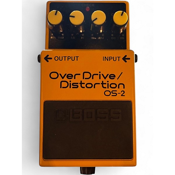 Used BOSS OS2 Overdrive Distortion Effect Pedal