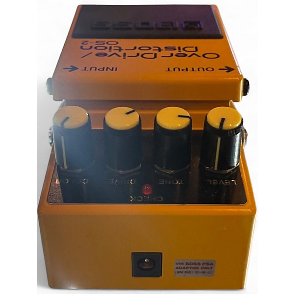 Used BOSS OS2 Overdrive Distortion Effect Pedal