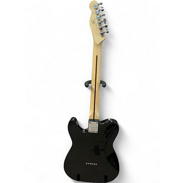 Used 2021 Squier Affinity Tele Deluxe Black Solid Body Electric Guitar