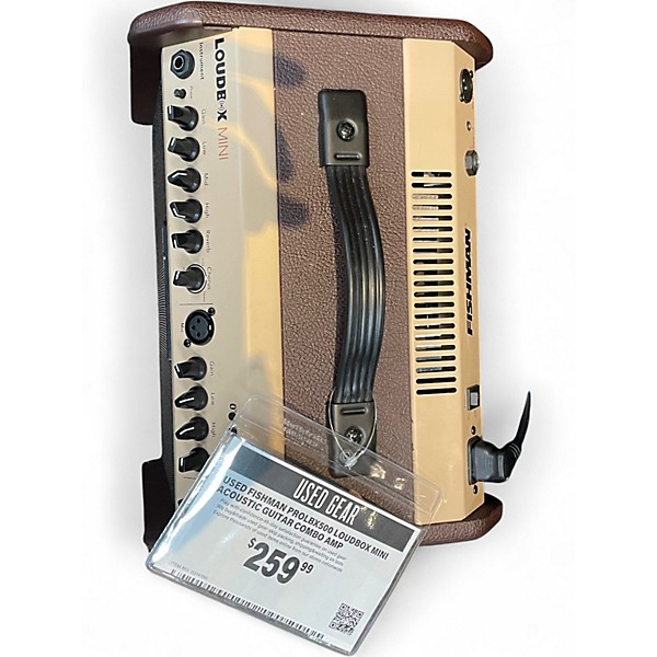 Used Fishman PROLBX500 Loudbox Mini Acoustic Guitar Combo Amp