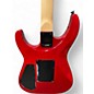 Used Jackson JS34Q Dinky Transparent Red Solid Body Electric Guitar