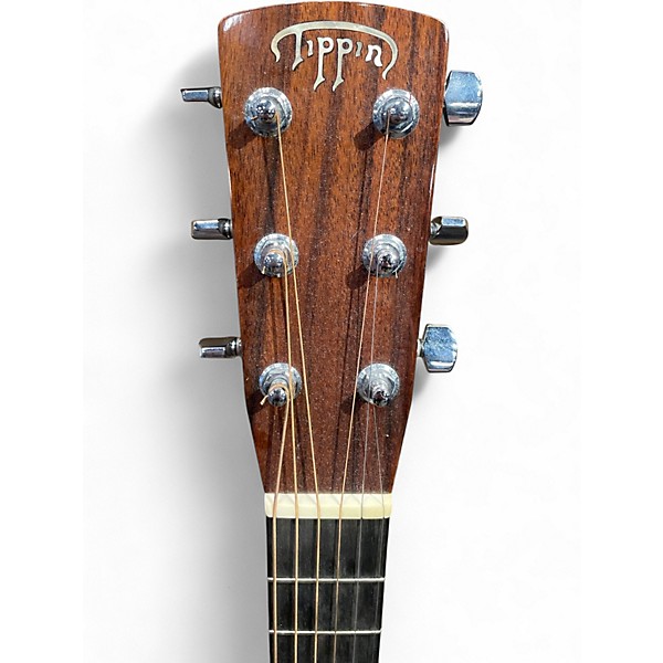 Used Tippin Guitars OMT-C Natural Acoustic Guitar