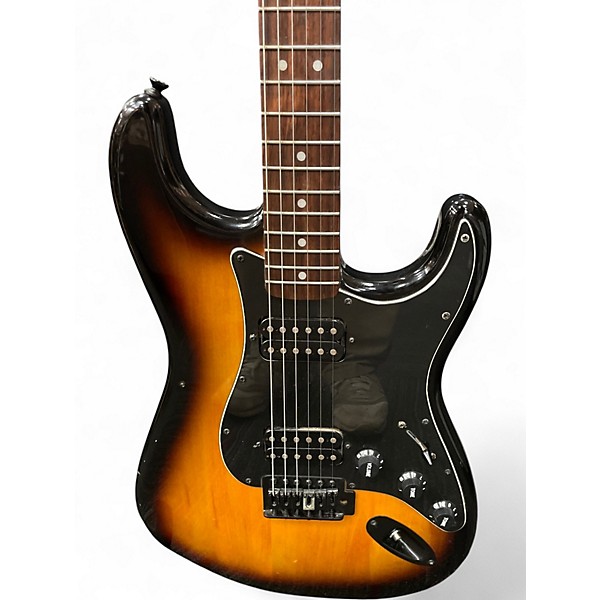 Used Squier Bullet Stratocaster 2 Color Sunburst Solid Body Electric Guitar