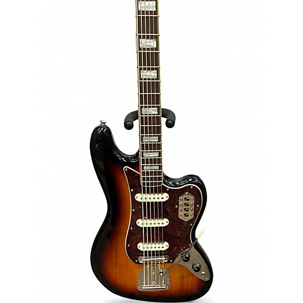 Used Squier CLASSIC VIBE BASS VI 3 Tone Sunburst Electric Bass Guitar