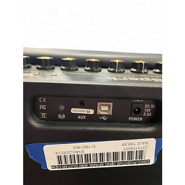 Used Positive Grid Spark 40w Guitar Combo Amp