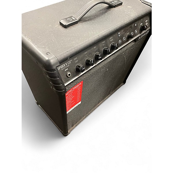 Used 2010 Line 6 Spider V 120 1x12 Guitar Combo Amp