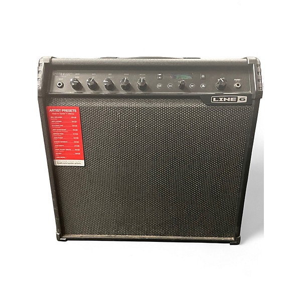 Used 2010 Line 6 Spider V 120 1x12 Guitar Combo Amp
