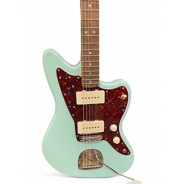 Used Squier Classic Vibe 60s Jazzmaster Daphne Blue Solid Body Electric Guitar