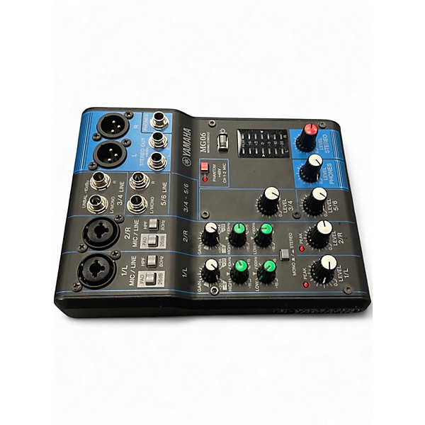 Used Yamaha MG06 Unpowered Mixer