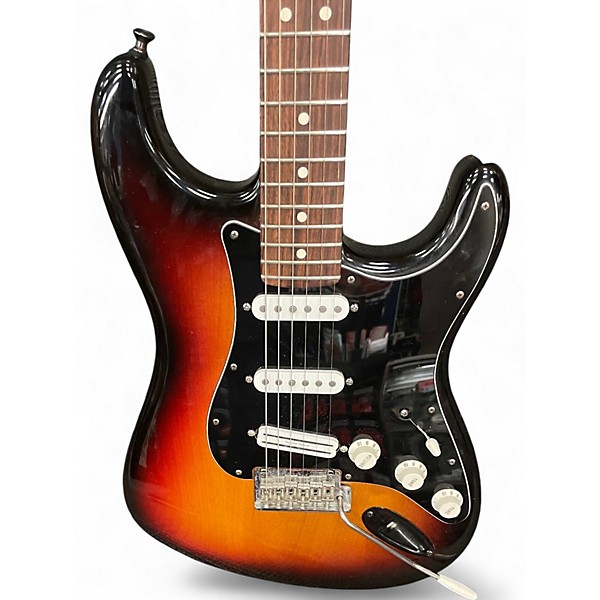 Used Fender American Standard Stratocaster 3 Color Sunburst Solid Body Electric Guitar
