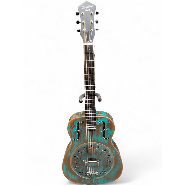 Used Recording King RM-997-VG Metal Acoustic Guitar