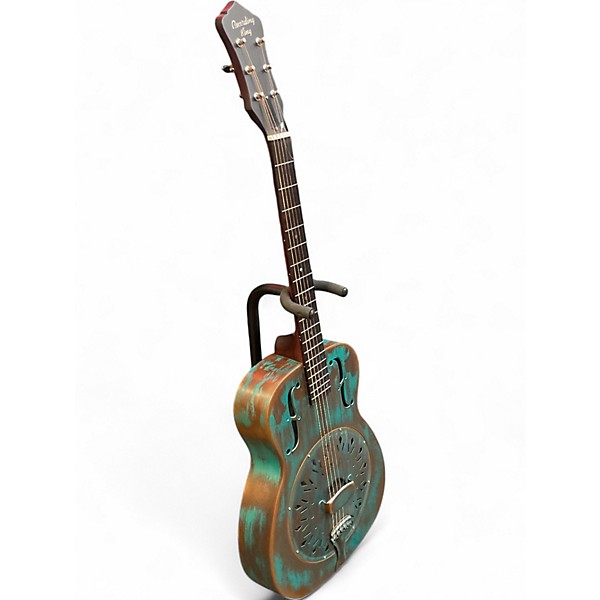 Used Recording King RM-997-VG Metal Acoustic Guitar