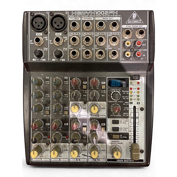 Used Behringer Xenyx 1002FX Unpowered Mixer