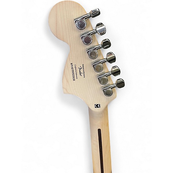 Used Squier Affinity Stratocaster Maroon Solid Body Electric Guitar