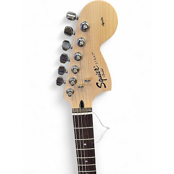 Used Squier Affinity Stratocaster Maroon Solid Body Electric Guitar