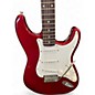 Used Squier Affinity Stratocaster Maroon Solid Body Electric Guitar