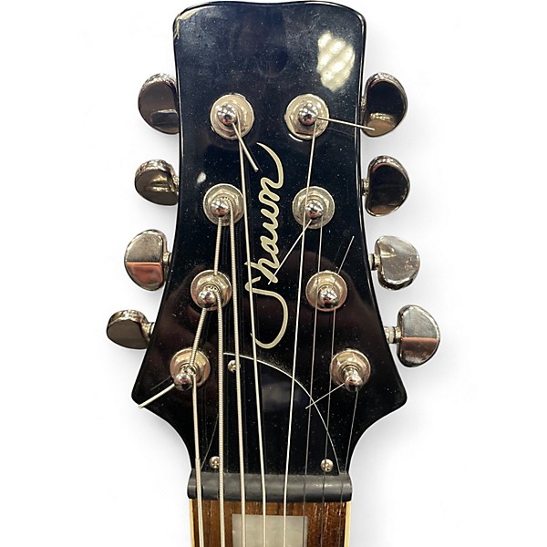 Used Shawn 8 String Purple Solid Body Electric Guitar