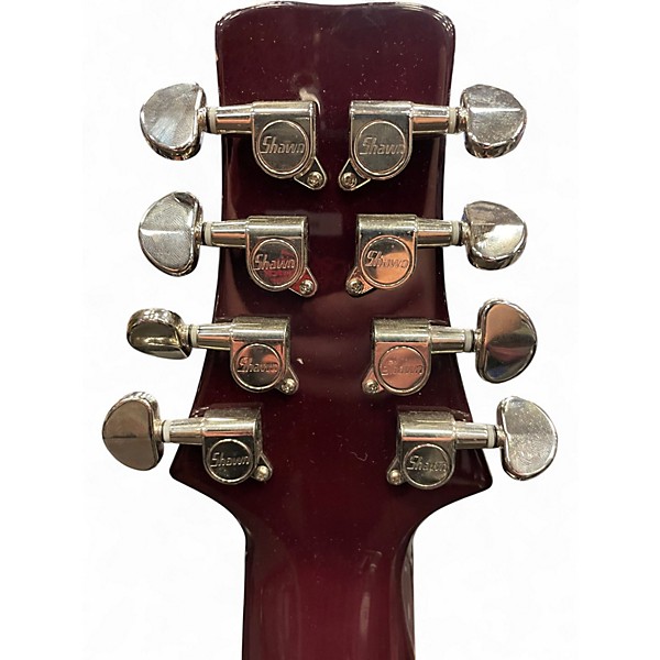 Used Shawn 8 String Purple Solid Body Electric Guitar