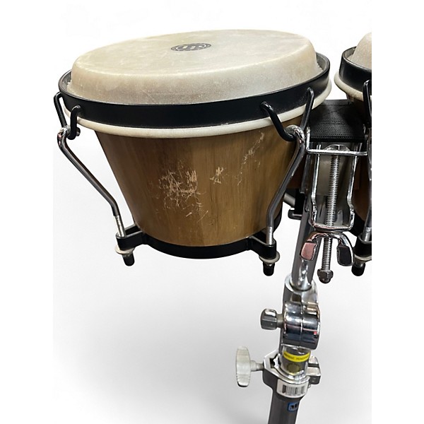 Used LP bongos with matador stand Bongos