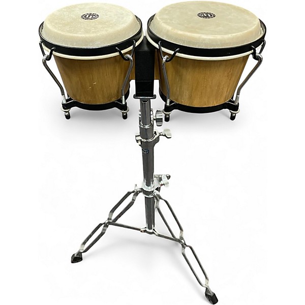 Used LP bongos with matador stand Bongos