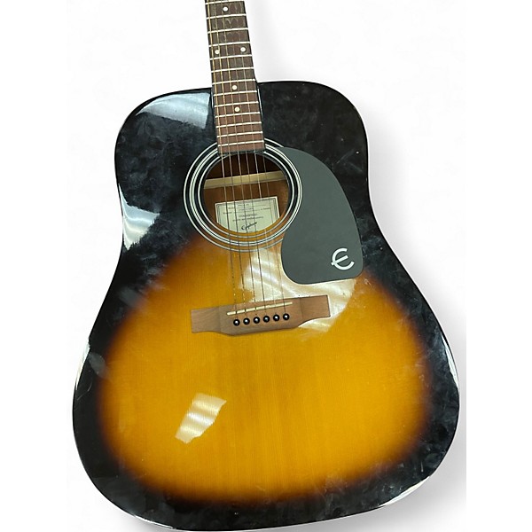 Used Epiphone PRO-1 VS 2 Tone Sunburst Acoustic Guitar