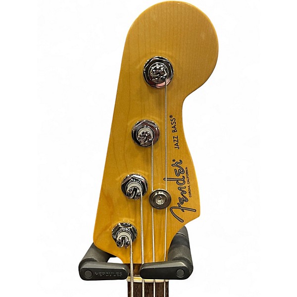 Used 2021 Fender American Professional II Jazz Bass Mercury Electric Bass Guitar
