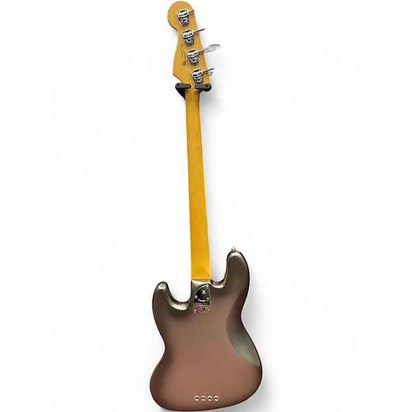 Used 2021 Fender American Professional II Jazz Bass Mercury Electric Bass Guitar