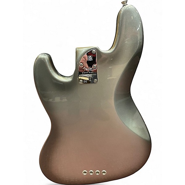 Used 2021 Fender American Professional II Jazz Bass Mercury Electric Bass Guitar