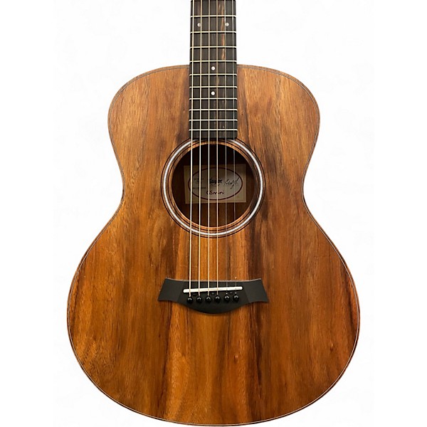 Used Taylor GS MINI E KOA Natural Acoustic Electric Guitar