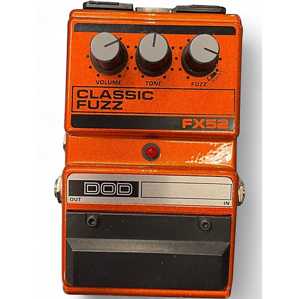 Used DOD FX52 CLASSIC FUZZ Effect Pedal