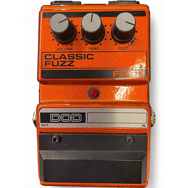 Used DOD FX52 CLASSIC FUZZ Effect Pedal