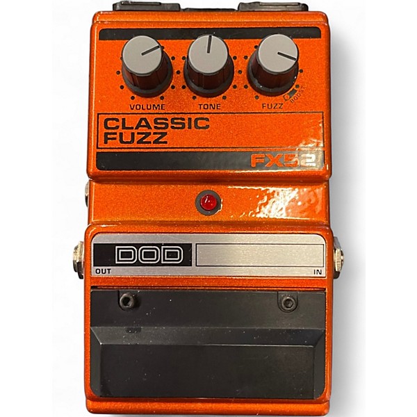 Used DOD FX52 CLASSIC FUZZ Effect Pedal