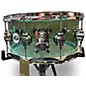 Used DW 6.5X14 Design Series Acrylic Snare Sea Glass Drum