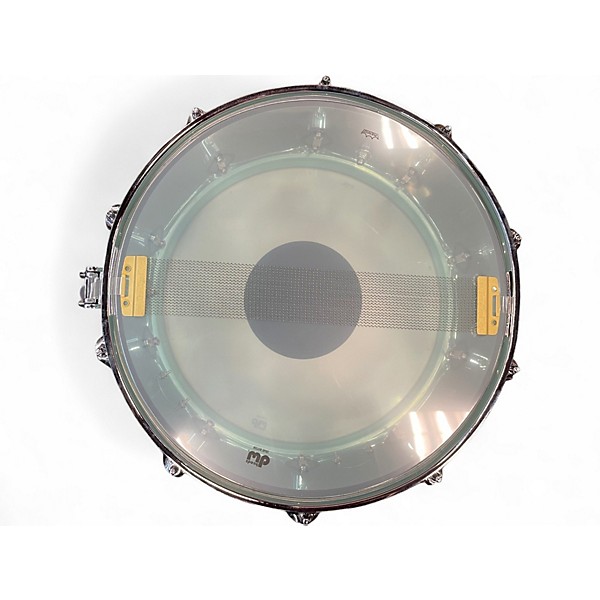 Used DW 6.5X14 Design Series Acrylic Snare Sea Glass Drum