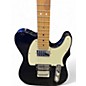 Used Squier Contemporary Telecaster HH Black Solid Body Electric Guitar