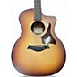 Used Taylor 214CE-K 2 Color Sunburst Acoustic Electric Guitar