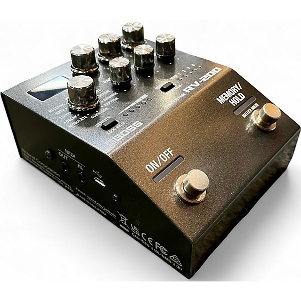 Used BOSS RV200 Effect Pedal